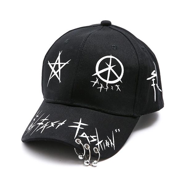 missky men women baseball cap with ring white black color printing hip hop pattern hat lovers hats female male accessory, Blue;gray
missky men women baseball cap with ring white black color printing hip hop pattern hat lovers hats female male accessory, Blue;gray