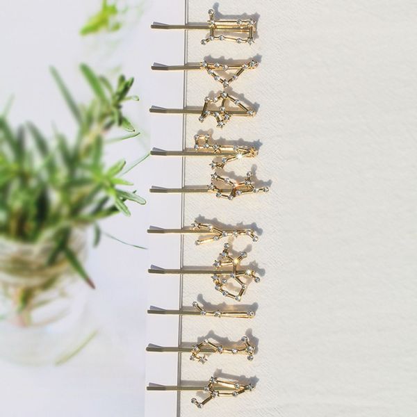 new twelve constellation crystal alloy women girls barrettes fashion hair clips cute simple hairpins hair accessories drop ship
new twelve constellation crystal alloy women girls barrettes fashion hair clips cute simple hairpins hair accessories drop ship