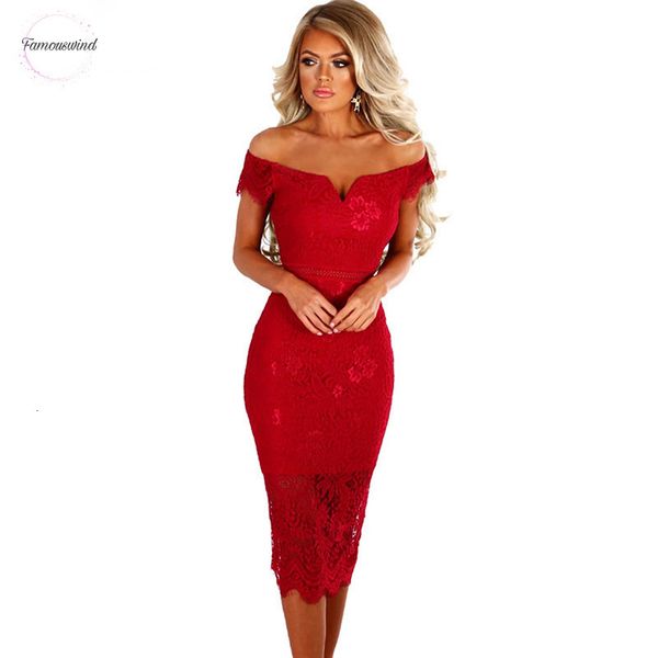 2019 bodycon dresses red party bardot lace midi dress women short sleeves off shoulder ladies slash neck club wear, Black;gray
2019 bodycon dresses red party bardot lace midi dress women short sleeves off shoulder ladies slash neck club wear, Black;gray