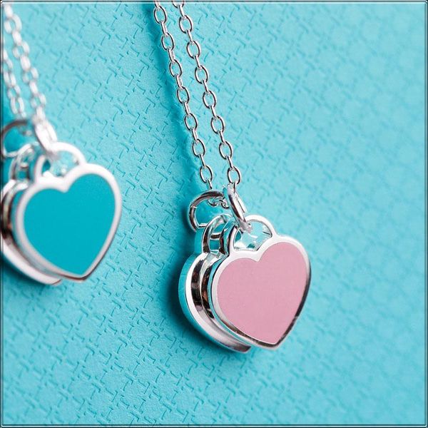 romantic europe style heart pendant necklace blue pink bracelet double heart link chain necklace for woman jewelry, Silver
romantic europe style heart pendant necklace blue pink bracelet double heart link chain necklace for woman jewelry, Silver