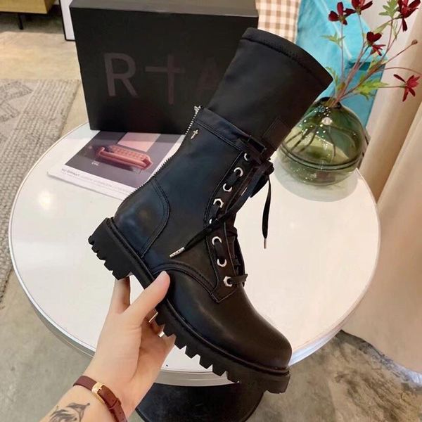 european station new martin boots british wind thick bottom locomotive strap zipper boots women's trend casual fashion high-end comfort
european station new martin boots british wind thick bottom locomotive strap zipper boots women's trend casual fashion high-end comfort