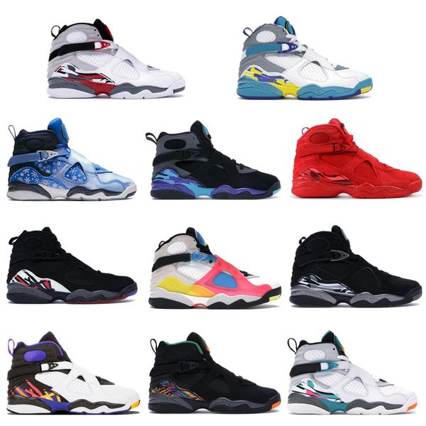 2020 designer sneakers 8s men basketball shoes red orbit south beach valentine's day white red blue aqua tinker mens sports sneakers
2020 designer sneakers 8s men basketball shoes red orbit south beach valentine's day white red blue aqua tinker mens sports sneakers