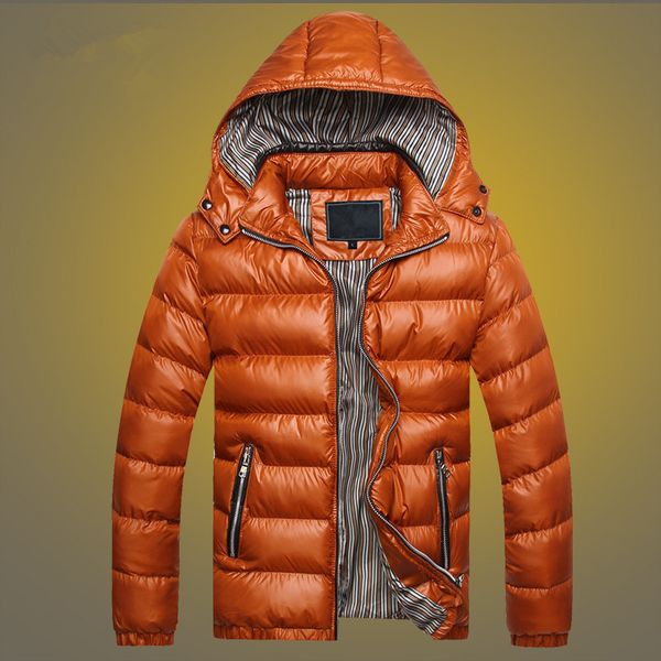 men's winter warm padded hooded coat puffer jacket zip up quilted outwear, Black;brown
men's winter warm padded hooded coat puffer jacket zip up quilted outwear, Black;brown