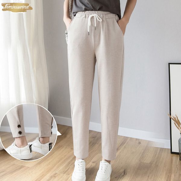 women 2019 pant spring elastic waist summer female pants fashion solid elastic high waist casual trousers loose harem sweatpants pencil, Black;white
women 2019 pant spring elastic waist summer female pants fashion solid elastic high waist casual trousers loose harem sweatpants pencil, Black;white