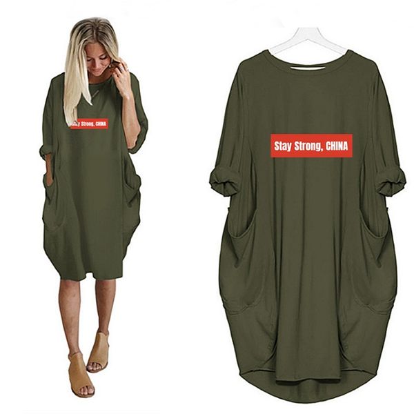 europe and the united states cross-border dress spring women's mid-length skirt high-end elegance stay strong china alphabet printed wo, Black;gray
europe and the united states cross-border dress spring women's mid-length skirt high-end elegance stay strong china alphabet printed wo, Black;gray