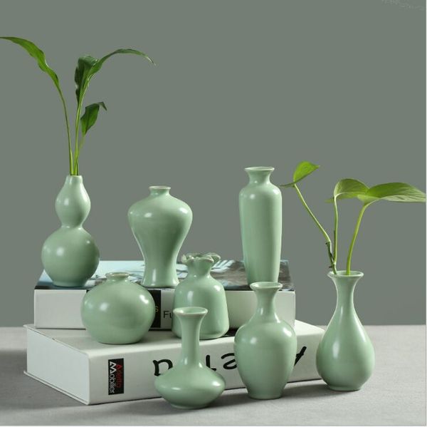2pc/set ceramic tablevase you kiln ceramic flower insert: you porcelain open piece garden flower insert
2pc/set ceramic tablevase you kiln ceramic flower insert: you porcelain open piece garden flower insert