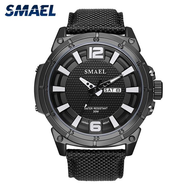 smael men's watch big dial quartz watches business sport clock waterproof male alarm quartz watch black luxury clock, Slivery;brown
smael men's watch big dial quartz watches business sport clock waterproof male alarm quartz watch black luxury clock, Slivery;brown