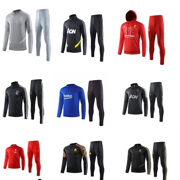 2019 2020 men/sport outdoors madrid ajax apparel athletic om soccer football running wear tracksuits run training sets uniforms, Black;blue
2019 2020 men/sport outdoors madrid ajax apparel athletic om soccer football running wear tracksuits run training sets uniforms, Black;blue