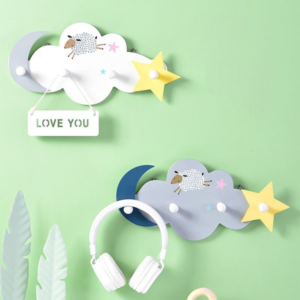 door hooks wall mounted key holder creative star moon cloud shape hooks multi-functional hook home decor supplies
door hooks wall mounted key holder creative star moon cloud shape hooks multi-functional hook home decor supplies