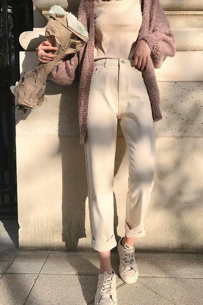 casual pants women's 2020 new loose straight tube small leg closure pants cotton comfortable and versatile, Blue
casual pants women's 2020 new loose straight tube small leg closure pants cotton comfortable and versatile, Blue