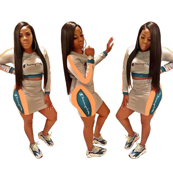 champion women long sleeve summer dress bodycon shirt+miniskirt two piece dress fashion skirt klw0953, White
champion women long sleeve summer dress bodycon shirt+miniskirt two piece dress fashion skirt klw0953, White