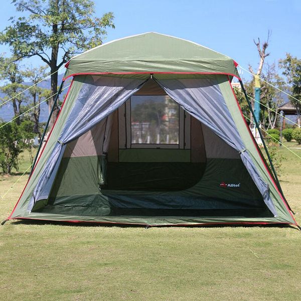 big tourism tent 3-4 person waterproof double layer awning garden pergola outdoor party family camping tents 380*265*h200cm
big tourism tent 3-4 person waterproof double layer awning garden pergola outdoor party family camping tents 380*265*h200cm