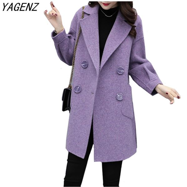double-breasted women winter wool jacket coat 2019 autumn winter new slim warm outwear solid color casual female woolen jackets, Black
double-breasted women winter wool jacket coat 2019 autumn winter new slim warm outwear solid color casual female woolen jackets, Black