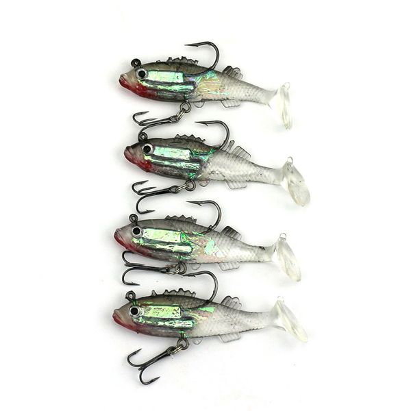 5pcs/set soft crankbait fishhook minnow fish lure salmon bass trout artificial bait tackle fishing hook lure
5pcs/set soft crankbait fishhook minnow fish lure salmon bass trout artificial bait tackle fishing hook lure