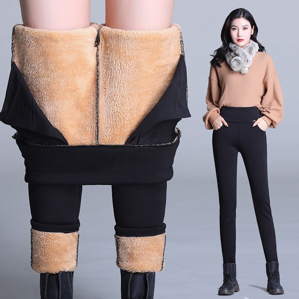 newly women thermals thick warm fleece lined winter pencil leggings pants high waist dod886, Black;white
newly women thermals thick warm fleece lined winter pencil leggings pants high waist dod886, Black;white
