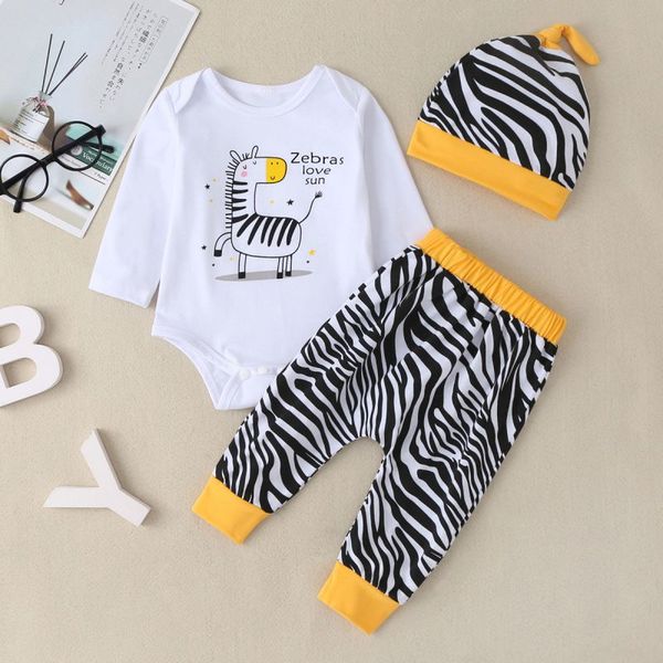 baby boy clothes newborn infant zebra print t-shirt pants hat 3pcs set outfits toddler clothes baby boys clothing suit, White
baby boy clothes newborn infant zebra print t-shirt pants hat 3pcs set outfits toddler clothes baby boys clothing suit, White