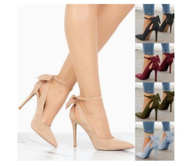 new women high heels bow pumps stiletto pointed toe fashion party pumps ladies wedding shoes, Black
new women high heels bow pumps stiletto pointed toe fashion party pumps ladies wedding shoes, Black