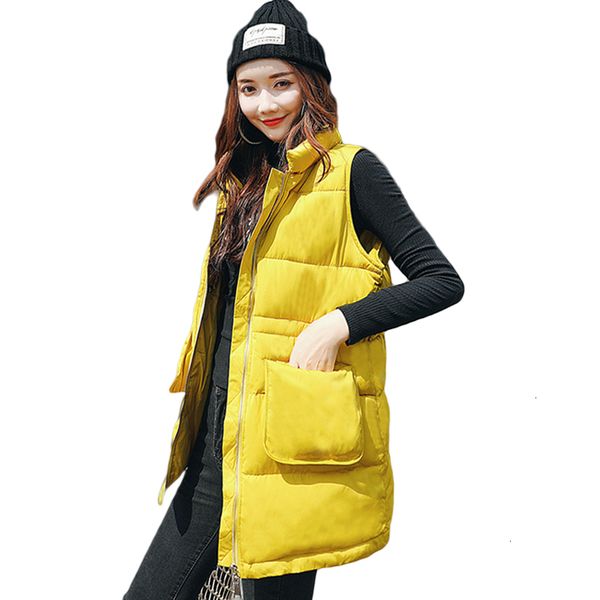 women winter vest loose long vest elegant stand kraag mouwlless fat warm clothing effen large pockets cat cm870, Black;white
women winter vest loose long vest elegant stand kraag mouwlless fat warm clothing effen large pockets cat cm870, Black;white