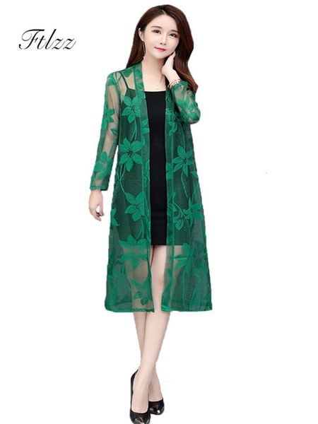 women v neck medium long jacket summer thin long sleeved lace coats new 2019 slim plus size outerwear womens cardigan, Black;brown
women v neck medium long jacket summer thin long sleeved lace coats new 2019 slim plus size outerwear womens cardigan, Black;brown