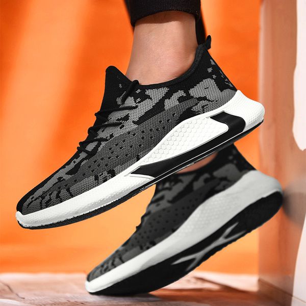 2020 new men casual shoes lace up men shoes lightweight comfortable breathable walking sneakers tenis feminino zapatos, Black
2020 new men casual shoes lace up men shoes lightweight comfortable breathable walking sneakers tenis feminino zapatos, Black