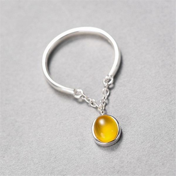 new design 925 sterling silver jade rings yellow agate crystal women temperament open rings simple fashion design jewelry gift, Golden;silver
new design 925 sterling silver jade rings yellow agate crystal women temperament open rings simple fashion design jewelry gift, Golden;silver