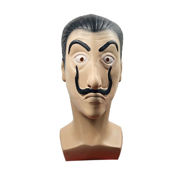 dali full face halloween latex mask the house of paper la casa de papel party role-playing props masquerade funny movie headwear
dali full face halloween latex mask the house of paper la casa de papel party role-playing props masquerade funny movie headwear