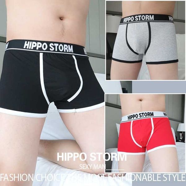 men's boxer cotton one-piece breathable fashionable men's low waist underpants underpants personalized, Black;white
men's boxer cotton one-piece breathable fashionable men's low waist underpants underpants personalized, Black;white