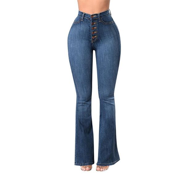 2020 high waist jeans women boyfriend flare jeans pocket button denim skinny wide leg ladies female pants plus size @a03, Blue
2020 high waist jeans women boyfriend flare jeans pocket button denim skinny wide leg ladies female pants plus size @a03, Blue
