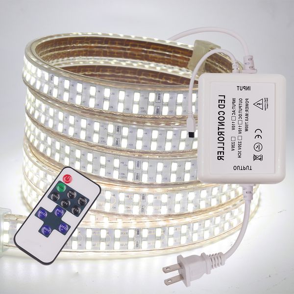super bright 5730 гибкие светодиодные полосы света 110v 220v двухрядные 240led / м dimmable водонепроницаемый домашнее освещение украшения r
super bright 5730 гибкие светодиодные полосы света 110v 220v двухрядные 240led / м dimmable водонепроницаемый домашнее освещение украшения r