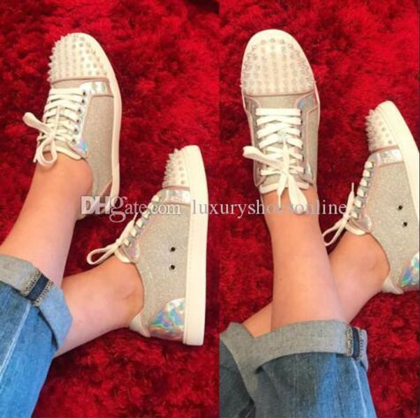 famous designer junior orlato mens glitter leather low red bottom sneakers women famous brand-new low casual shoes eu35-46, Black
famous designer junior orlato mens glitter leather low red bottom sneakers women famous brand-new low casual shoes eu35-46, Black