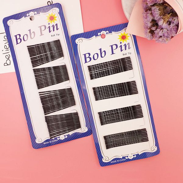 36-60pcs/pack women headwear set black wave barrettes simple painting hair clips good quality hairpins hair accessories female
36-60pcs/pack women headwear set black wave barrettes simple painting hair clips good quality hairpins hair accessories female