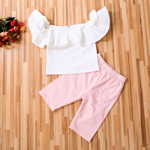 emmababy горячая очаровательная малыш дети девочка оборками футболка топы длинные брюки одежда набор 2019 новый sunsuit, White
emmababy горячая очаровательная малыш дети девочка оборками футболка топы длинные брюки одежда набор 2019 новый sunsuit, White