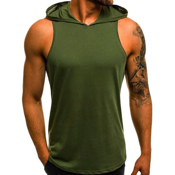 hooded vest sport shirt men sleeveless running t shirt hoody sportswear fitness training gym t-shirt workout tees, White;black
hooded vest sport shirt men sleeveless running t shirt hoody sportswear fitness training gym t-shirt workout tees, White;black