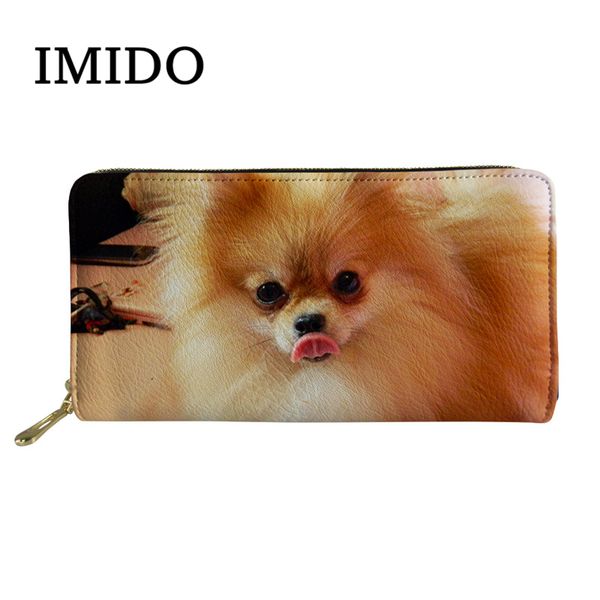 imido fashion wallet pomeranian 3d design long leather purse thin wallet personalized p retro portfel 2019, Red;black
imido fashion wallet pomeranian 3d design long leather purse thin wallet personalized p retro portfel 2019, Red;black
