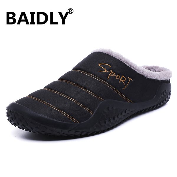winter men slippers men cotton slippers indoor soft thick bottom warm casual shoes plus size 39-48, Black
winter men slippers men cotton slippers indoor soft thick bottom warm casual shoes plus size 39-48, Black