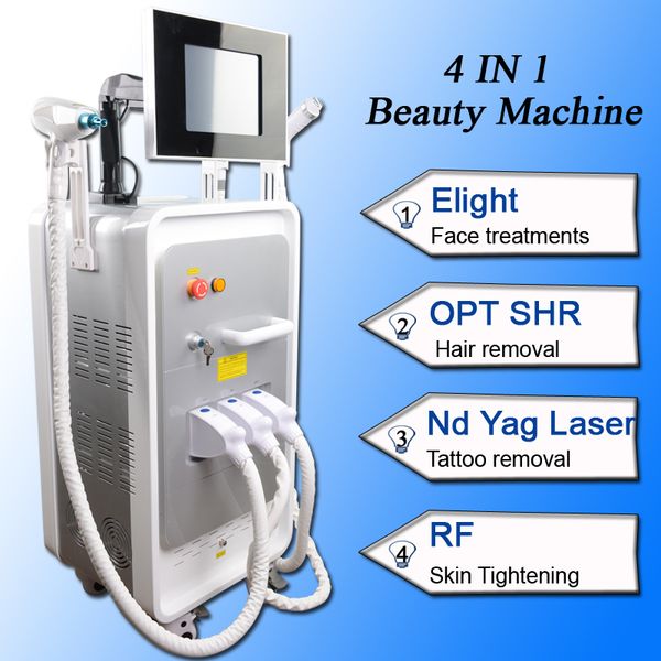 selling 4 in 1 elight+opt shr+ rf +nd yag laser for hair removal tattoo removal beauty machine ing, Black
selling 4 in 1 elight+opt shr+ rf +nd yag laser for hair removal tattoo removal beauty machine ing, Black