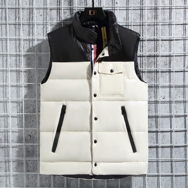 women's vests autumn and winter new mongolian men's couple color matching down vest sports and leisure wild windproof vest 01z, Black;white
women's vests autumn and winter new mongolian men's couple color matching down vest sports and leisure wild windproof vest 01z, Black;white