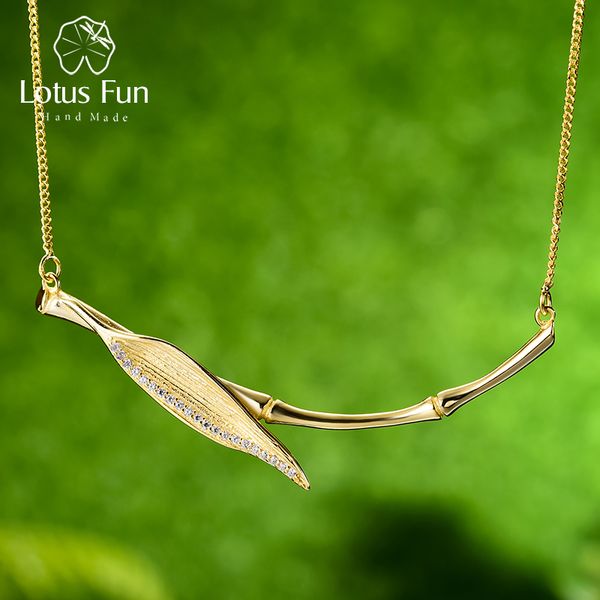 lotus fun real 925 sterling silver original fine jewelry morning dew on bamboo leaf pendant necklace for women
lotus fun real 925 sterling silver original fine jewelry morning dew on bamboo leaf pendant necklace for women