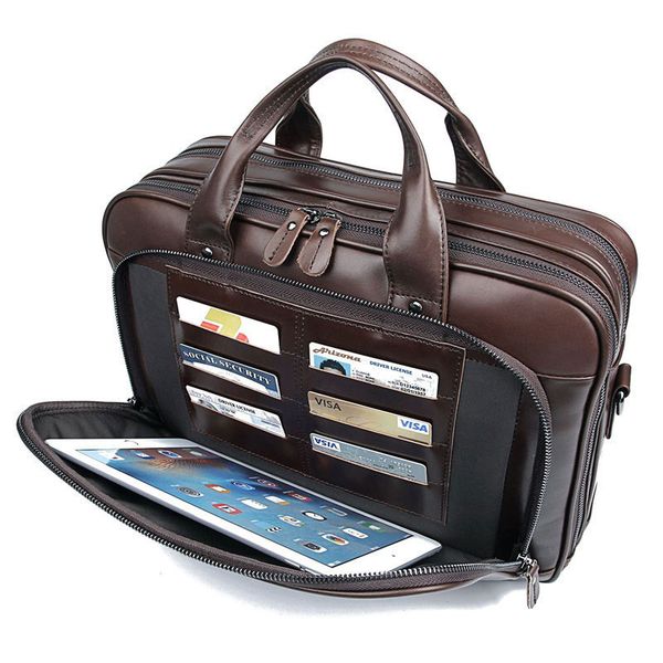 casual zipper briefcase genuine leather men shoulder messenger office bags lapbag maletines hombre trabajo men's briefcase
casual zipper briefcase genuine leather men shoulder messenger office bags lapbag maletines hombre trabajo men's briefcase