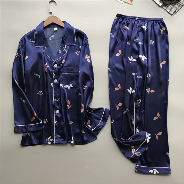 2019 men pajamas sets with pants silk pijama spring summer print sleepwear pyjama flower elegant night wear nightsuits, Black;brown
2019 men pajamas sets with pants silk pijama spring summer print sleepwear pyjama flower elegant night wear nightsuits, Black;brown