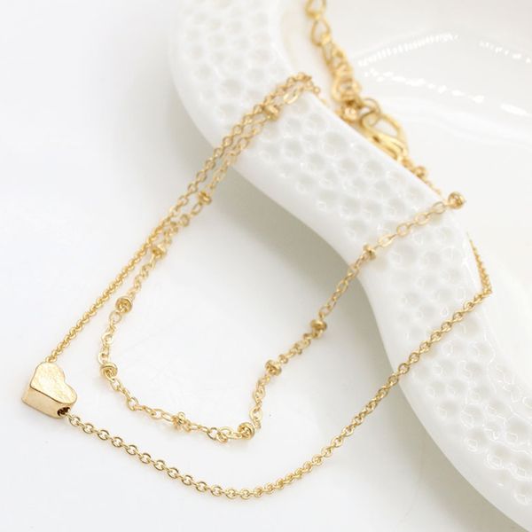 1pc golden bracelet femme heart shape anklet bracelet jewelry friendship gift for girls lady women jewelry wholesale, Black
1pc golden bracelet femme heart shape anklet bracelet jewelry friendship gift for girls lady women jewelry wholesale, Black