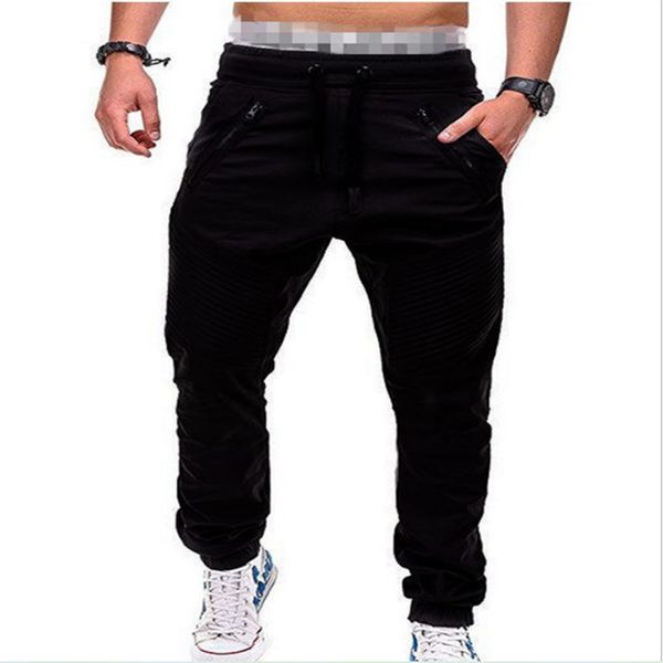 men's pants men casual joggers solid thin cargo sweatpants male multi-pocket trousers mens sportswear hip hop harem pencil, Black
men's pants men casual joggers solid thin cargo sweatpants male multi-pocket trousers mens sportswear hip hop harem pencil, Black