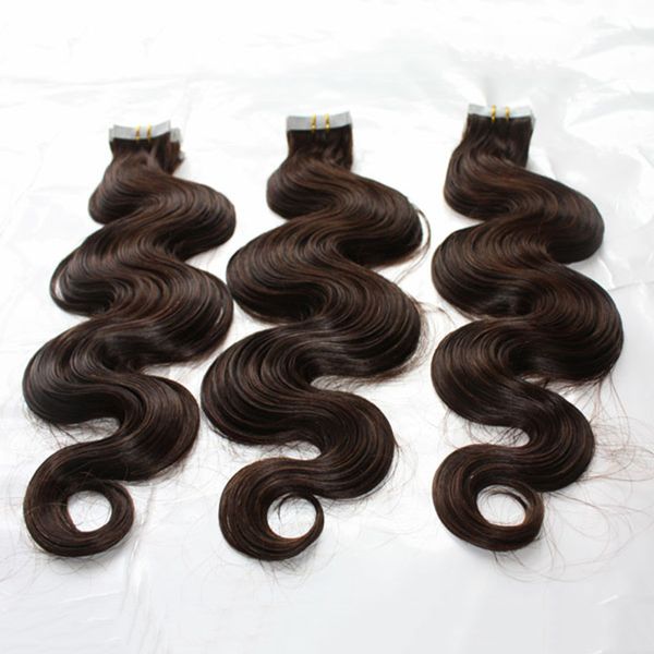 100% human hair 100gram pack body wave pu hair brown tape hair 2.5gr piece, 2lots, Black
100% human hair 100gram pack body wave pu hair brown tape hair 2.5gr piece, 2lots, Black