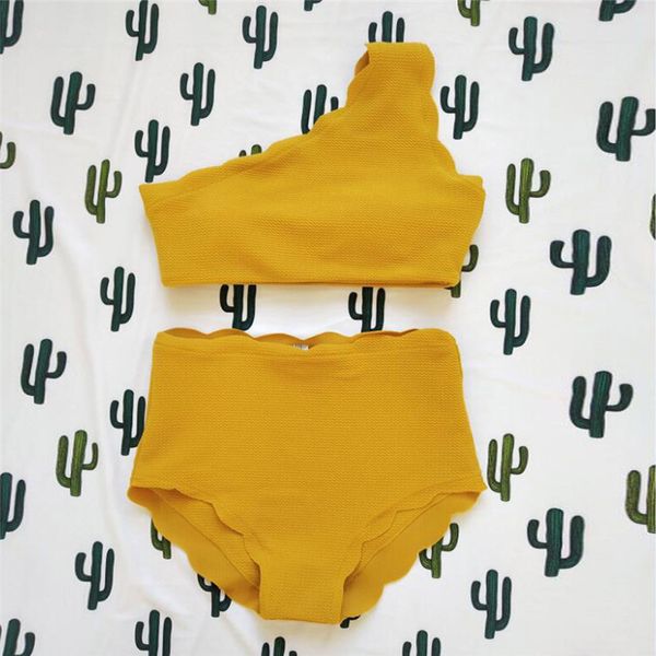 women's two piece pants lady vintage high waisted solid color swimwear pieces scalloped trim one shoulder drop m#23, White
women's two piece pants lady vintage high waisted solid color swimwear pieces scalloped trim one shoulder drop m#23, White