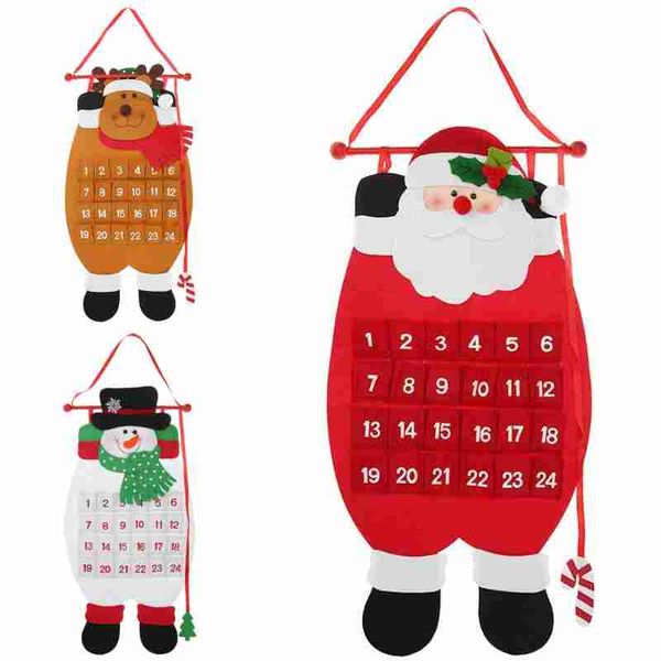 christmas advent calendar santa claus snowman elk with cloth hooks xmas new year christmas ornaments home office decoration
christmas advent calendar santa claus snowman elk with cloth hooks xmas new year christmas ornaments home office decoration