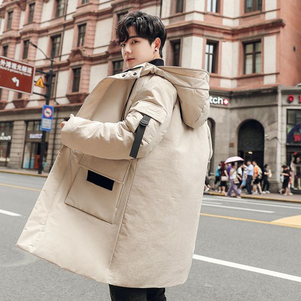 hooded long winter 90% duck down coats men outwear down jackets male thick coat fashion puffer jacket jk-819, Black
hooded long winter 90% duck down coats men outwear down jackets male thick coat fashion puffer jacket jk-819, Black