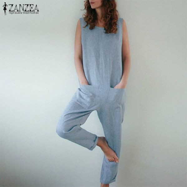 2020 plus size zanzea summer jumpsuits women casual solid strappy cotton linen work long rompers overalls pants female dungarees, Black;white
2020 plus size zanzea summer jumpsuits women casual solid strappy cotton linen work long rompers overalls pants female dungarees, Black;white