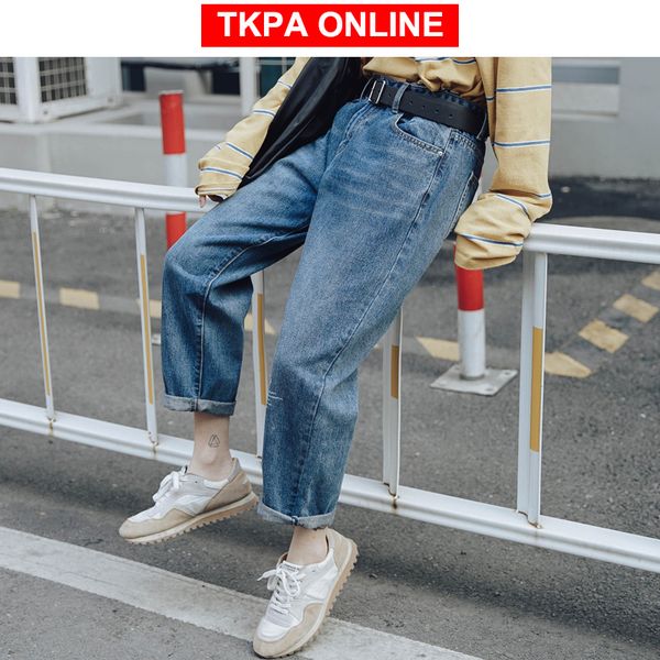 men baggy blue jeans harem pants 2020 mens korean fashions denim straight pants male spring hip hop loose trousers xxl
men baggy blue jeans harem pants 2020 mens korean fashions denim straight pants male spring hip hop loose trousers xxl