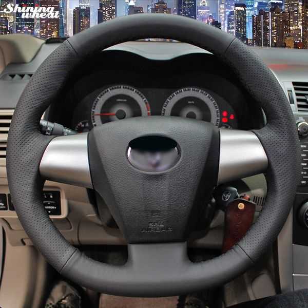shining wheat hand-stitched black artificial leather steering wheel cover for corolla rav4 2011 2012 car special
shining wheat hand-stitched black artificial leather steering wheel cover for corolla rav4 2011 2012 car special
