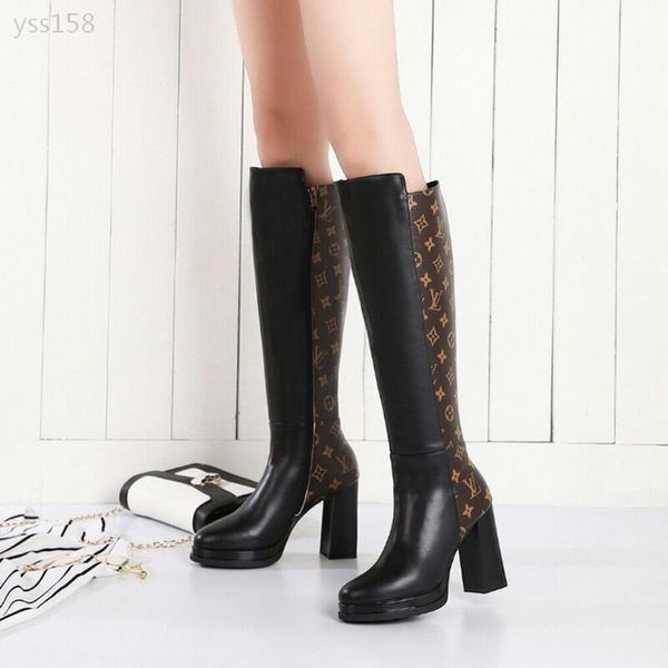 2020 personality leather over-the-knee long women were thin and large size high boots plus velvet long women's boots factory direct sal, Black
2020 personality leather over-the-knee long women were thin and large size high boots plus velvet long women's boots factory direct sal, Black